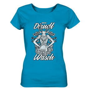 Mei Dirndl is in da Wäsch - Ladies Organic Shirt