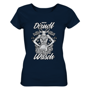 Mei Dirndl is in da Wäsch - Ladies Organic Shirt