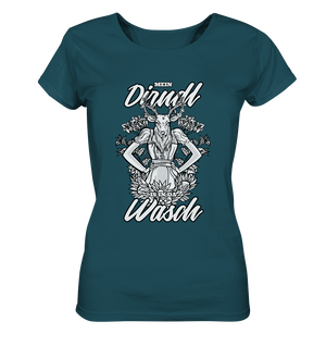 Mei Dirndl is in da Wäsch - Ladies Organic Shirt