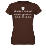 MOGST SCHMUSN? - Ladies Premium Shirt