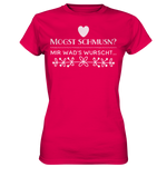 MOGST SCHMUSN? - Ladies Premium Shirt