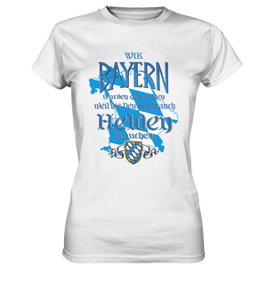 Bayerische Helden - Ladies Premium Shirt