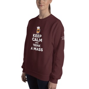 -KEEP CALM UND TRINK A MASS- Sweatshirt