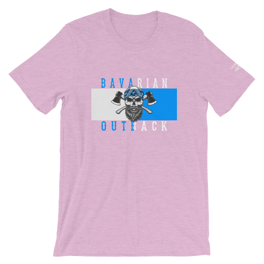 -BAVARIAN OUTBACK- Kurzärmeliges Unisex-T-Shirt