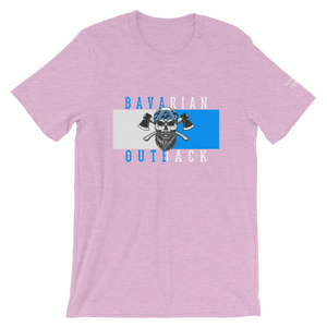 -BAVARIAN OUTBACK- Kurzärmeliges Unisex-T-Shirt