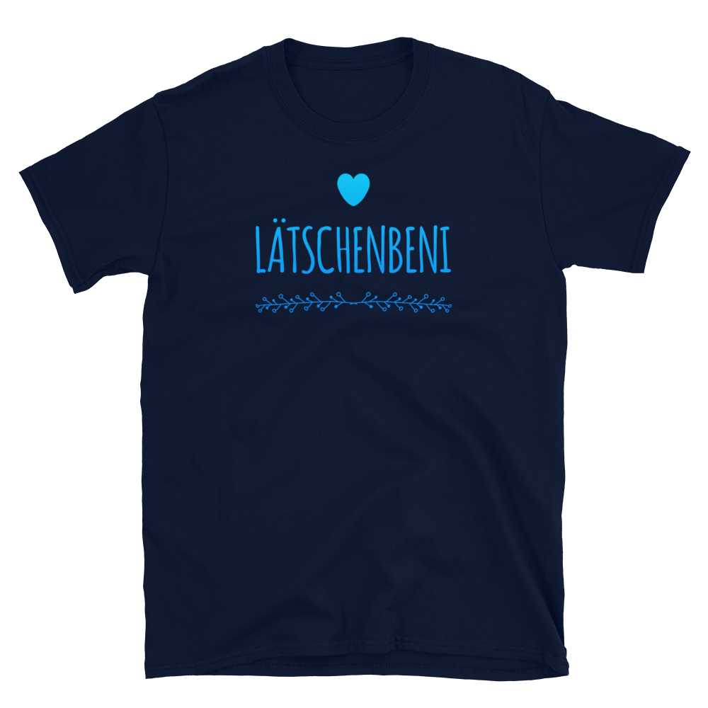 -LÄTSCHENBENI- Kurzärmeliges Unisex-T-Shirt