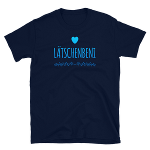 -LÄTSCHENBENI- Kurzärmeliges Unisex-T-Shirt