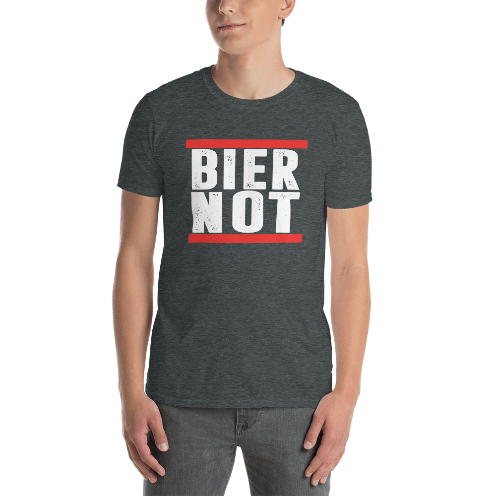 -BIERNOT- Kurzärmeliges Unisex-T-Shirt