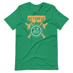 -MY FOREST IS MY CASTLE- Kurzärmeliges Unisex-T-Shirt