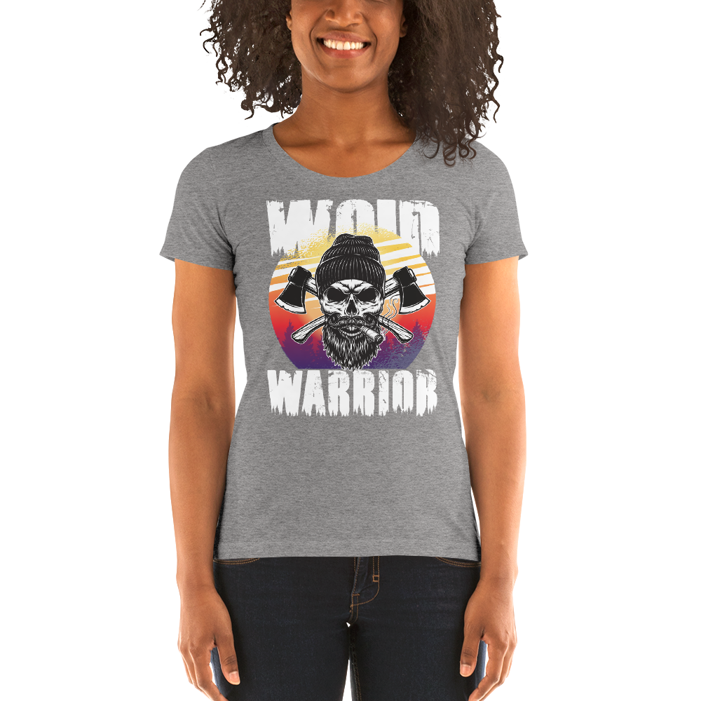 -WOID WARRIORI- Damen Kurzarm T-Shirt