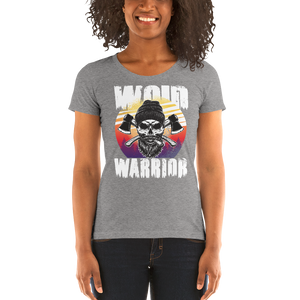 -WOID WARRIORI- Damen Kurzarm T-Shirt