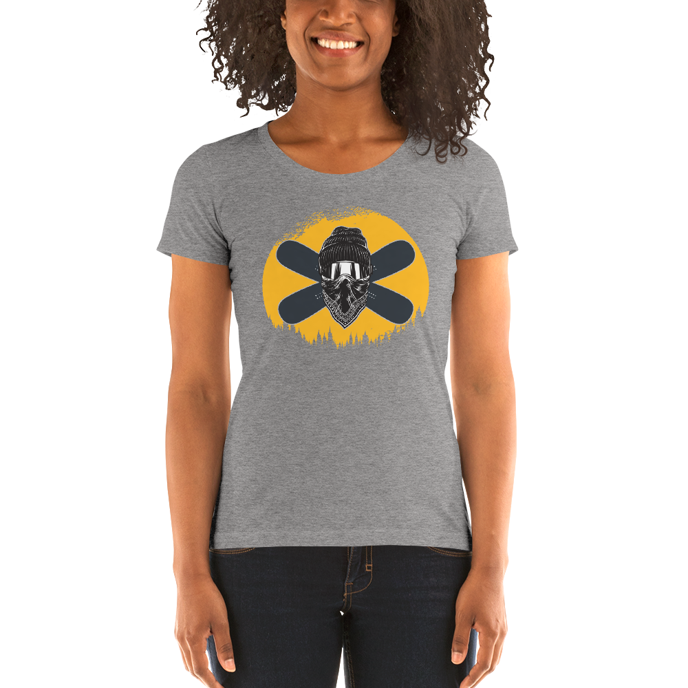 -WOIDBOARDER- Damen Kurzarm T-Shirt