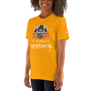 -BAVARIAN OUTBACK- Kurzärmeliges Unisex-T-Shirt