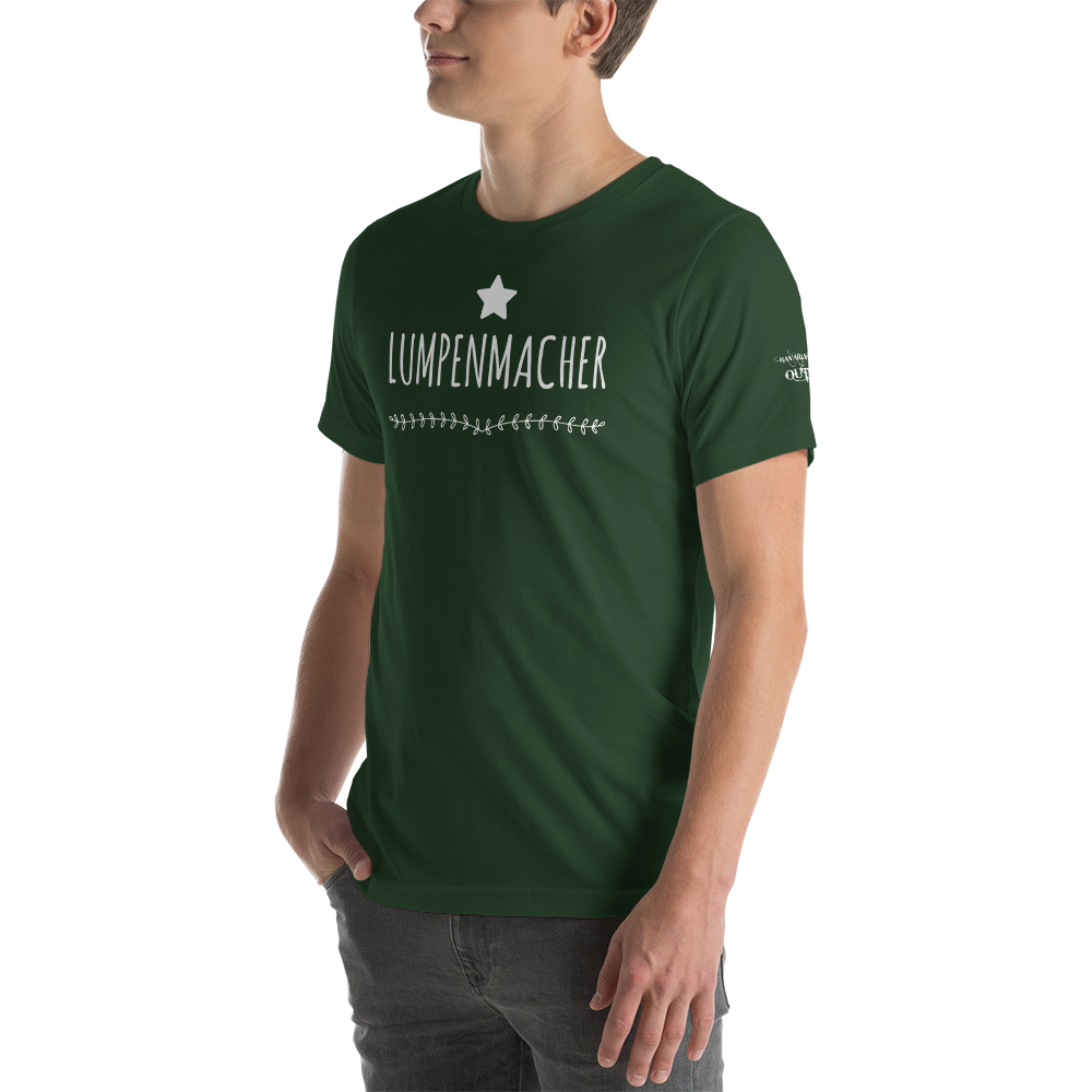 -LUMPENMACHER- Kurzärmeliges Unisex-T-Shirt