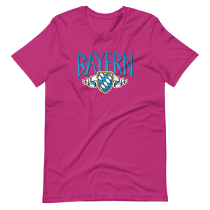 -BAYERN- Kurzärmeliges Unisex-T-Shirt