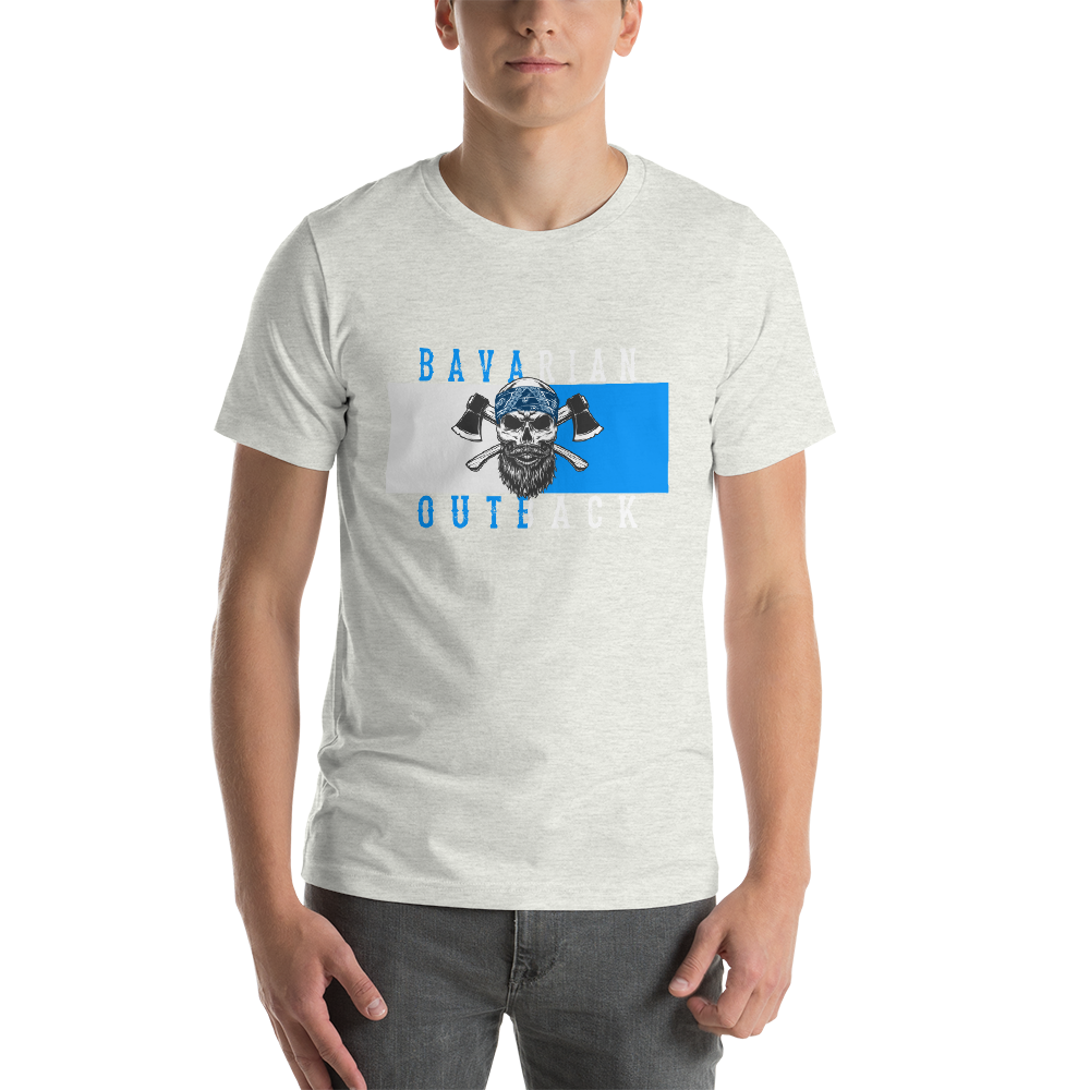 -BAVARIAN OUTBACK- Kurzärmeliges Unisex-T-Shirt