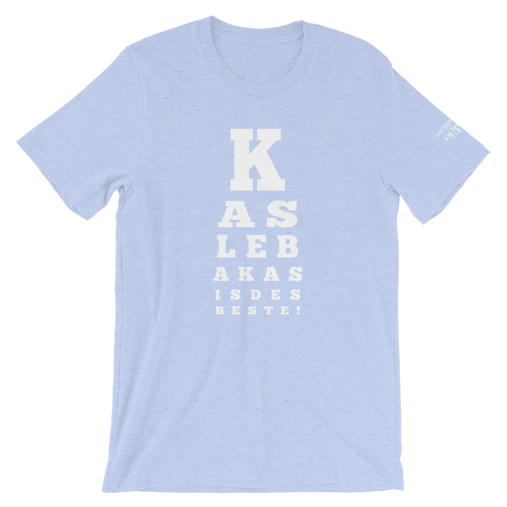 -BOARISCHER SEHTEST- Kurzärmeliges Unisex-T-Shirt