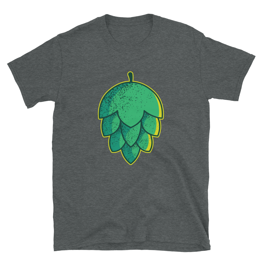 -HOPFEN- Kurzärmeliges Unisex-T-Shirt