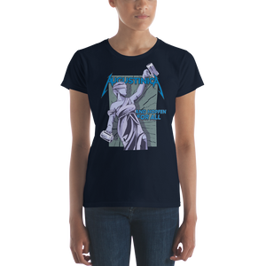 -AUGUSTINICA- Frauen Kurzärmeliges T-Shirt