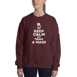 -KEEP CALM UND TRINK A MASS- Sweatshirt