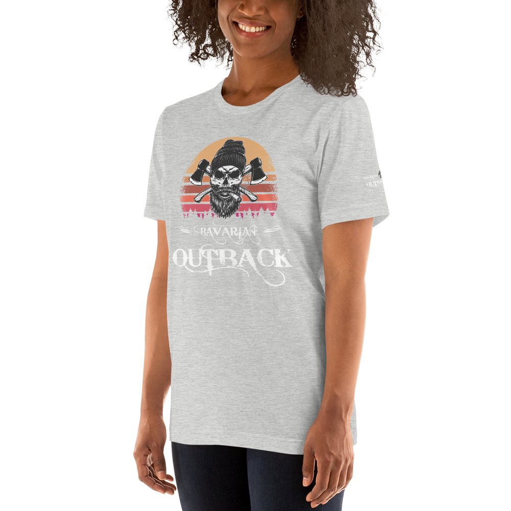 -BAVARIAN OUTBACK- Kurzärmeliges Unisex-T-Shirt