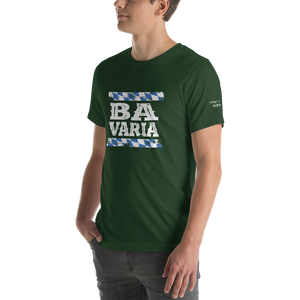 -BAVARIA- Kurzärmeliges Unisex-T-Shirt