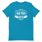 -WASCHECHTER BAYER- Kurzärmeliges Unisex-T-Shirt