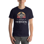 -BAVARIAN OUTBACK- Kurzärmeliges Unisex-T-Shirt