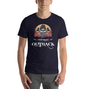 -BAVARIAN OUTBACK- Kurzärmeliges Unisex-T-Shirt