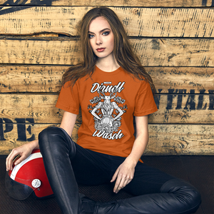 -MEIN DIRNDL IS IN DA WÄSCH- Kurzärmeliges Unisex-T-Shirt