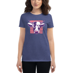 -KUAH- Frauen Kurzärmeliges T-Shirt