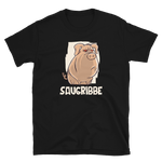 -SAUGRIBBE- Kurzärmeliges Unisex-T-Shirt