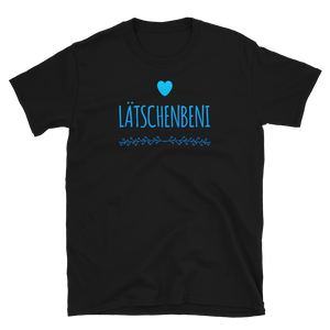 -LÄTSCHENBENI- Kurzärmeliges Unisex-T-Shirt