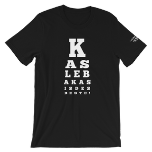 -BOARISCHER SEHTEST- Kurzärmeliges Unisex-T-Shirt