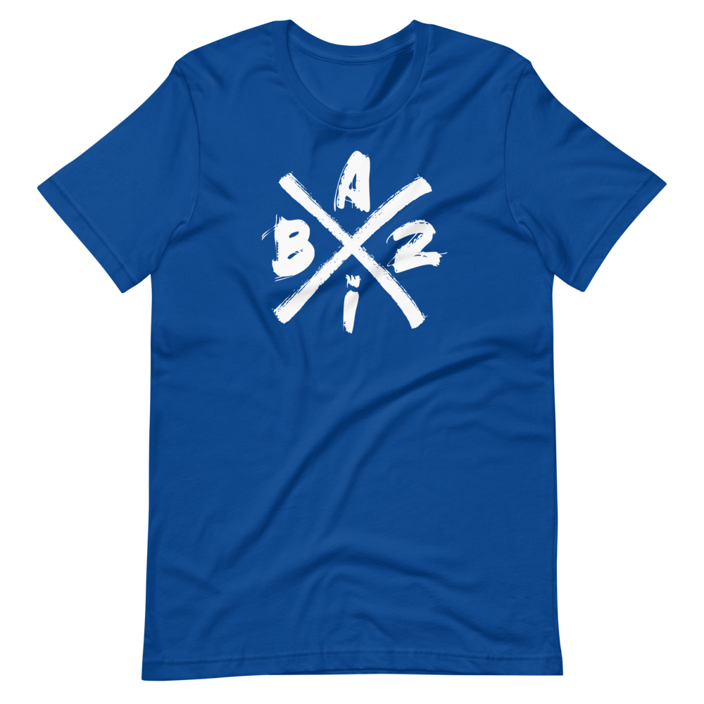 -BAZI- Kurzärmeliges Unisex-T-Shirt