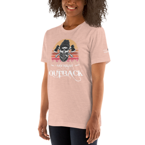 -BAVARIAN OUTBACK- Kurzärmeliges Unisex-T-Shirt