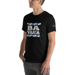 -BAVARIA- Kurzärmeliges Unisex-T-Shirt