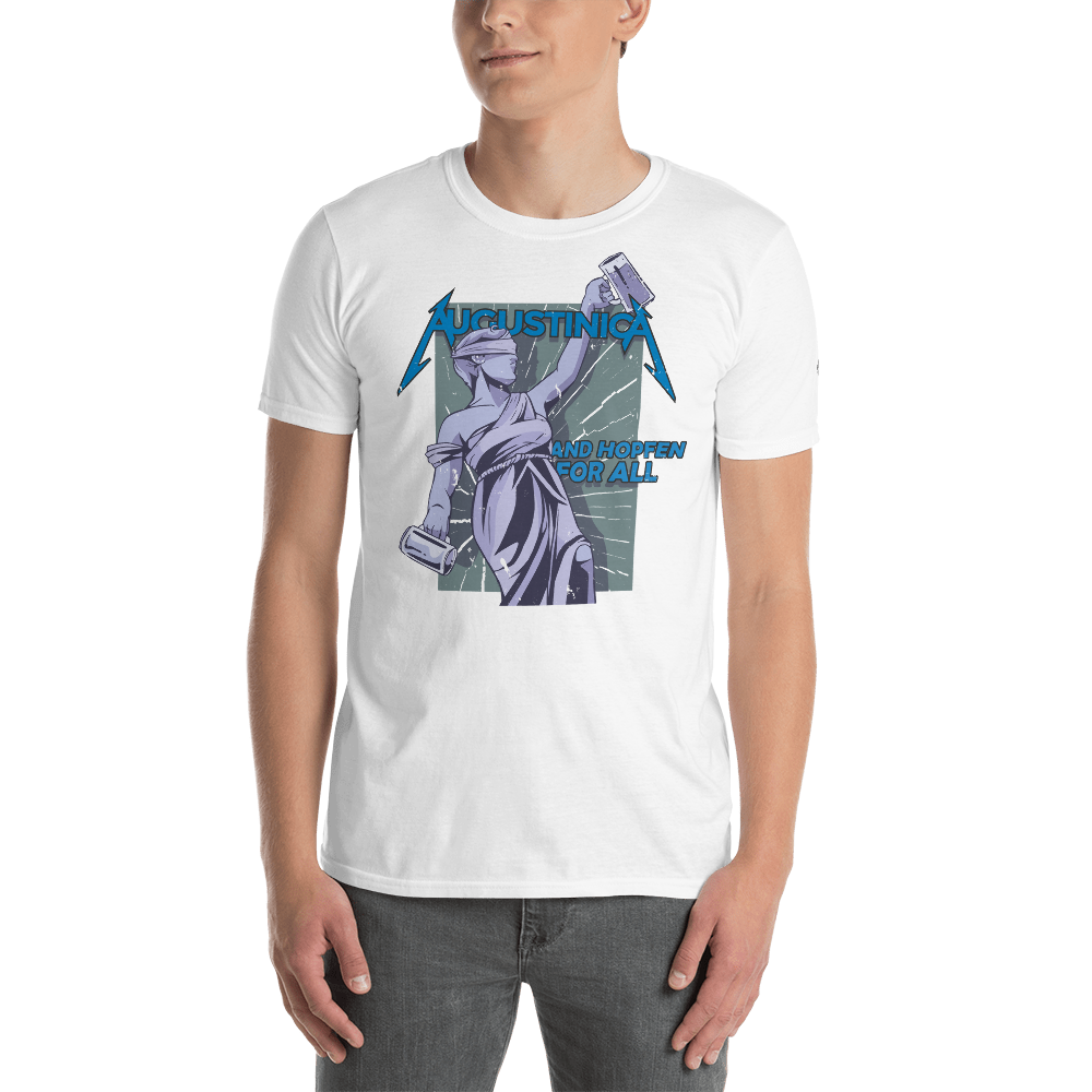 -AUGUSTINICA- Kurzärmeliges Unisex-T-Shirt