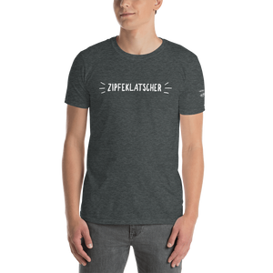 -ZIPFEKLATSCHER- Kurzärmeliges Unisex-T-Shirt