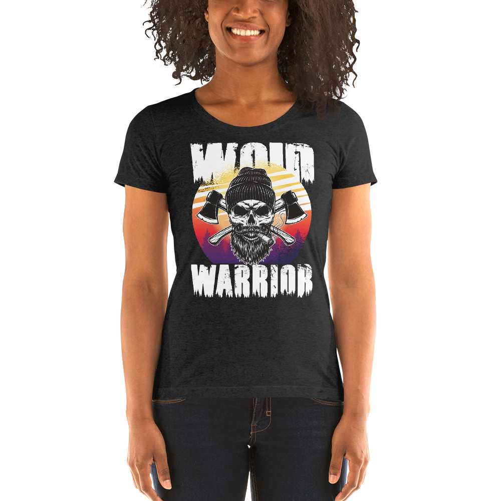 -WOID WARRIORI- Damen Kurzarm T-Shirt