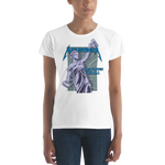 -AUGUSTINICA- Frauen Kurzärmeliges T-Shirt