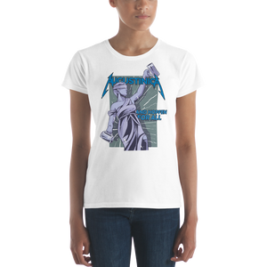 -AUGUSTINICA- Frauen Kurzärmeliges T-Shirt