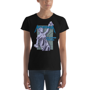 -AUGUSTINICA- Frauen Kurzärmeliges T-Shirt