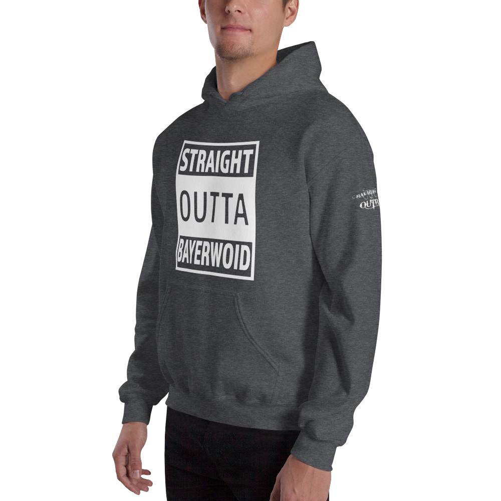 -STRAIGHT OUTTA BAYERWOID- Kapuzenpulli