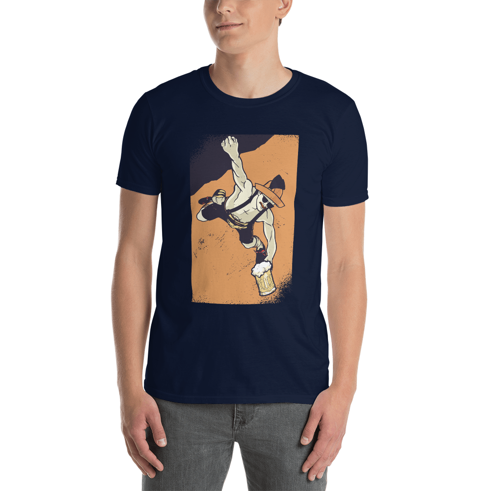 -FREE KRAXLER- Kurzärmeliges Unisex-T-Shirt