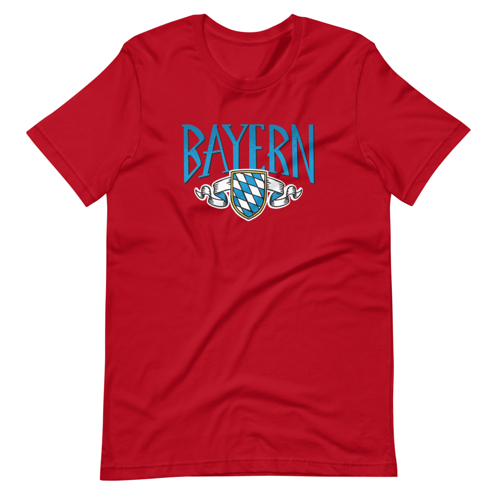 -BAYERN- Kurzärmeliges Unisex-T-Shirt