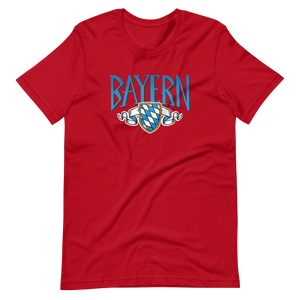 -BAYERN- Kurzärmeliges Unisex-T-Shirt