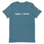 -selber servus- Kurzärmeliges Unisex-T-Shirt