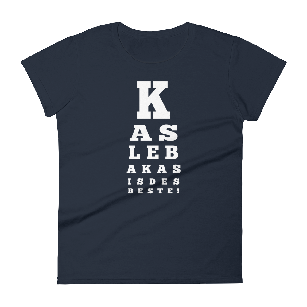 -BOARISCHER SEHTEST- Frauen Kurzarm T-Shirt