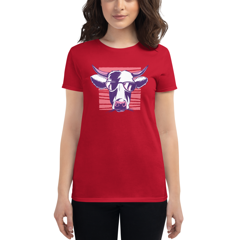 -KUAH- Frauen Kurzärmeliges T-Shirt